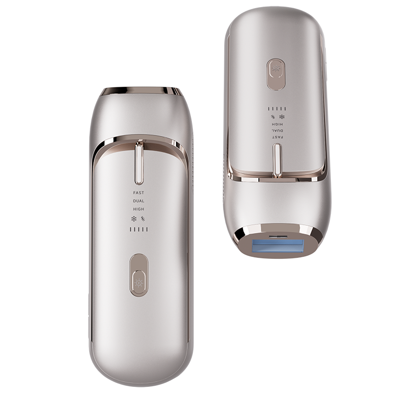 智能肤色识别双灯管脱毛仪